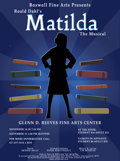 'Matilda' to premier Thursday